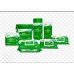 Clinell Universal Wipes (Green Pack) x 200's 